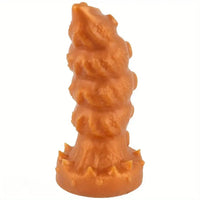 6.69in Liquid Silicone Soft Thick Anal Plug SM Punishment Octopus Dildo