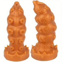 6.69in Liquid Silicone Soft Thick Anal Plug SM Punishment Octopus Dildo
