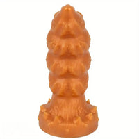 6.69in Liquid Silicone Soft Thick Anal Plug SM Punishment Octopus Dildo