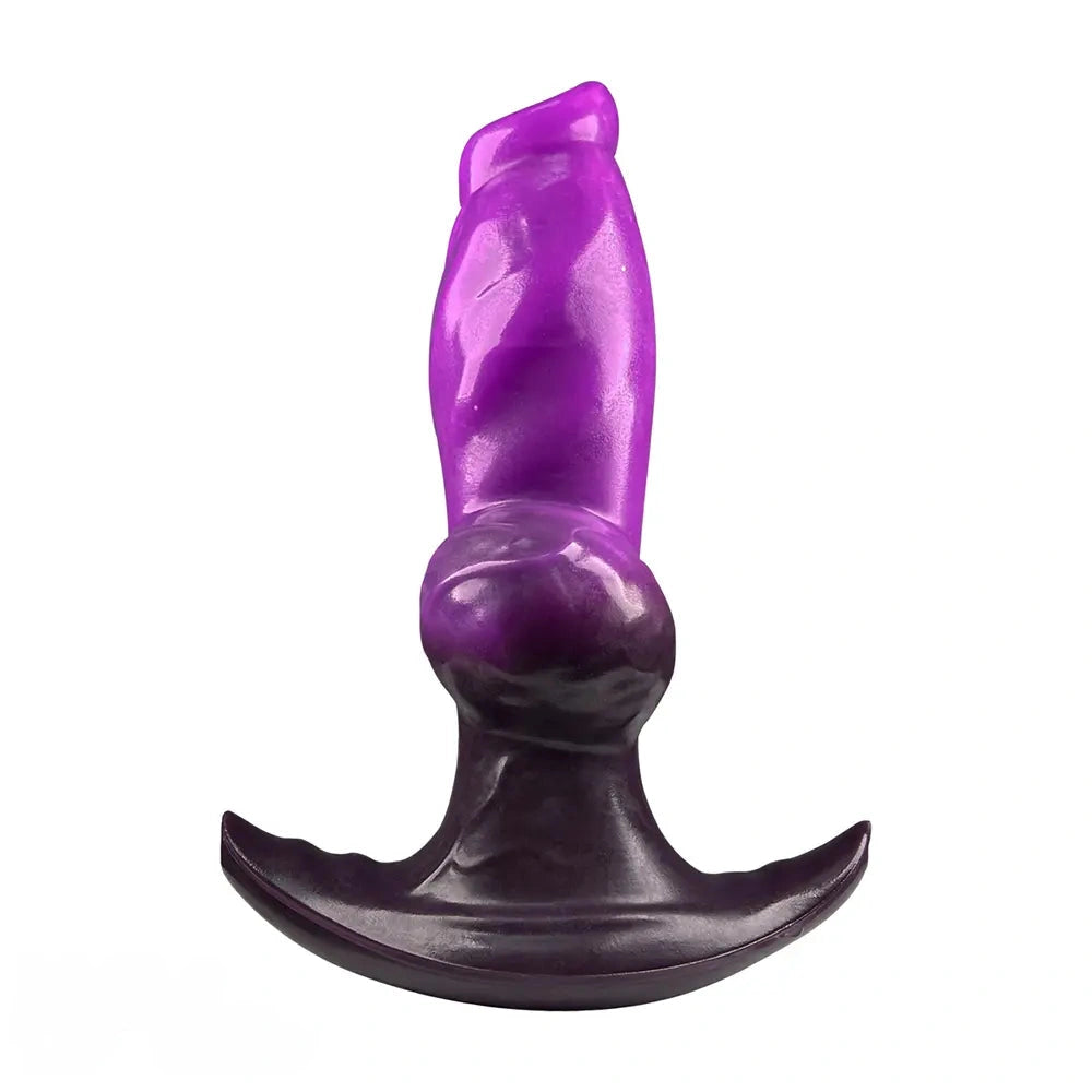 6.69in Monster Knot Inflatable Dildo For Anal Vaginal Knot Massage
