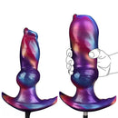 6.69in Monster Knot Inflatable Dildo For Anal Vaginal Knot Massage