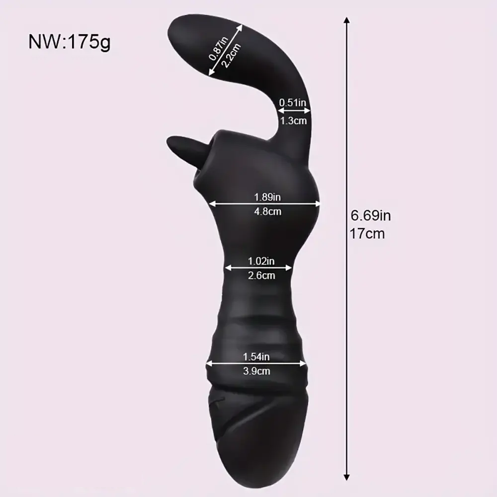 6.69in Multiple Colors Soft Silicone Dildo For G-spot Stimulation Massager
