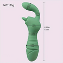 6.69in Multiple Colors Soft Silicone Dildo For G-spot Stimulation Massager