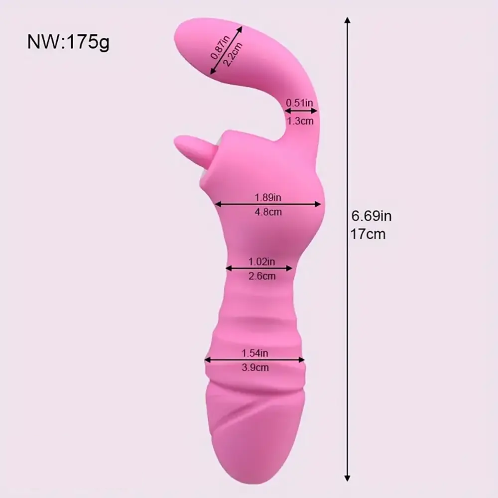 6.69in Multiple Colors Soft Silicone Dildo For G-spot Stimulation Massager
