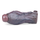 6.69in Platinum Silicone Realistic Men Penis Sleeve Dildo Suitable For Dating