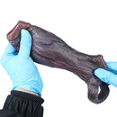 6.69in Platinum Silicone Realistic Men Penis Sleeve Dildo Suitable For Dating