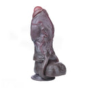 6.69in Platinum Silicone Realistic Men Penis Sleeve Dildo Suitable For Dating