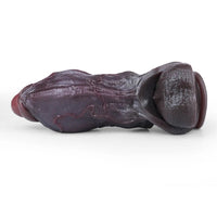 6.69in Platinum Silicone Realistic Men Penis Sleeve Dildo Suitable For Dating