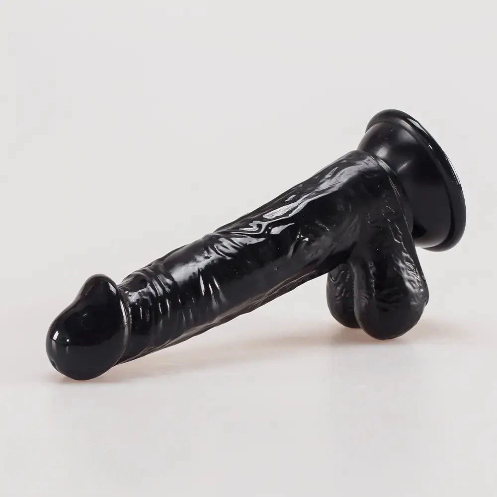 6.69in PVC Anal Adult Sex Toy Real Lifelike Dildo Penis Sexy Toy