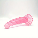 6.69in Real Fantasy Odd Twist Dildo For Women Vagina With Sucker