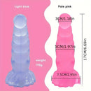 6.69in Real Fantasy Odd Twist Dildo For Women Vagina With Sucker