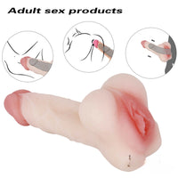 6.69in Real Feeling Pocket Pussy Dildo Male Sex Toy For Sex Love