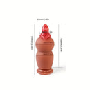 6.69in Realistic G-Spot Stimulating Silicone Small Fantasy Odd Design Dildo