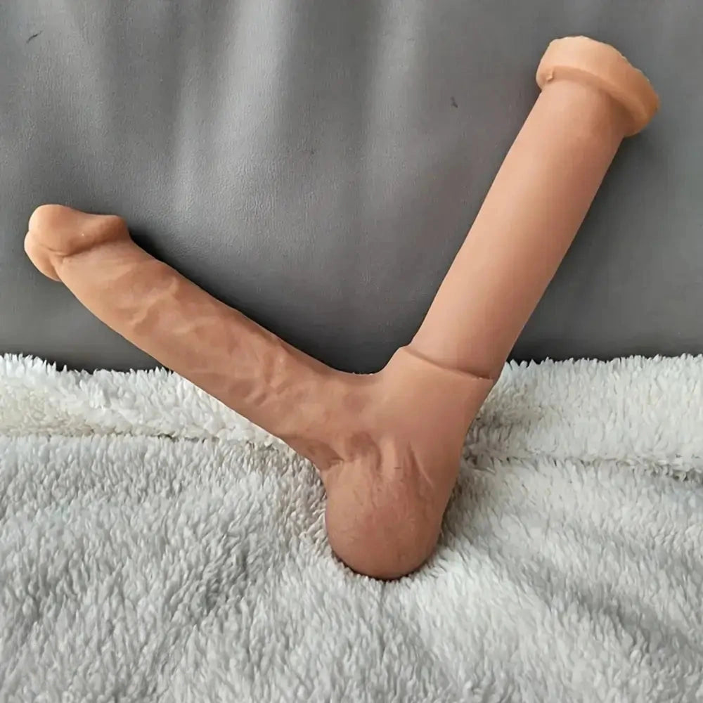 6.69in Realistic Shemale Thick Dildo Penis For Sex Doll Men Women Adult Toy