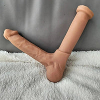 6.69in Realistic Shemale Thick Dildo Penis For Sex Doll Men Women Adult Toy