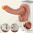 6.69in Realistic Silicone Soft Dildo For Women Anus Clit Hand-Free Play