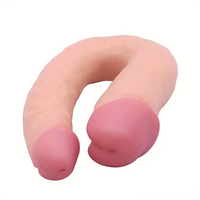 6.69in Realistic Small Dual Ends Dildo For Female Lesbian Pleasure