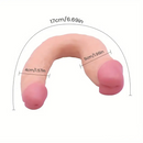 6.69in Realistic Small Dual Ends Dildo For Female Lesbian Pleasure