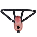 6.69in Silicone Cock Cage Strap on Chastity Dildo With Lock With Cock Ring
