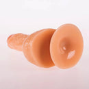 6.69in Small Real PVC Skin Dildo Female Masturbator Anal Sex Toy