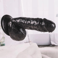 6.69in Small Real PVC Skin Dildo Female Masturbator Anal Sex Toy