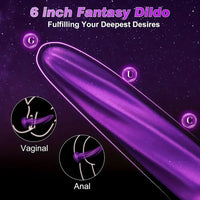 6.69in Spiral Fantasy Silicone Soft Dildo For Women G Spot Love Sex Toy