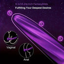 6.69in Spiral Fantasy Silicone Soft Dildo For Women G Spot Love Sex Toy