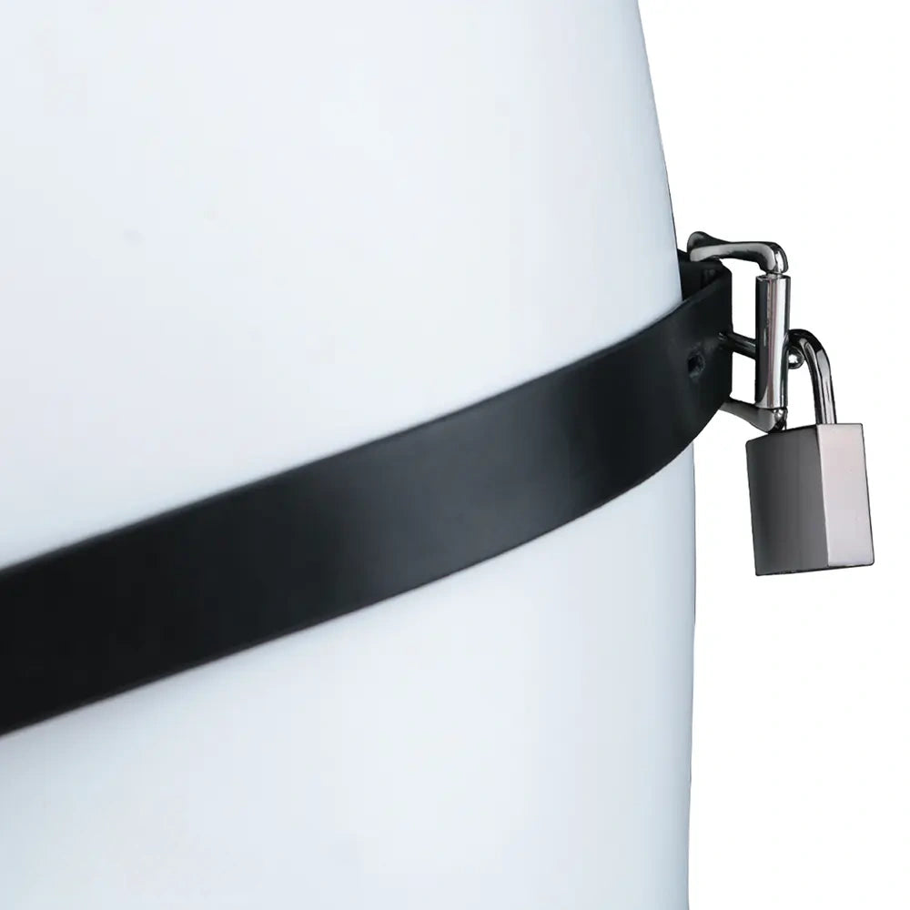 6.69in Strap on Chastity Dildo Wearable Realistic Cock Cage For Men Gay
