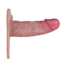 6.69in Strap on Hollow Sleeve Silicone Cock Cage Dildo For Chastity Cock