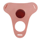 6.69in Strap on Hollow Sleeve Silicone Cock Cage Dildo For Chastity Cock