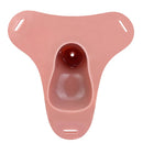6.69in Strap on Lifelike Hollow Silicone Cock Cage Dildo Chastity Control