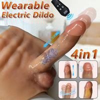 6.69in Strap on Vibrating Thrusting Swing Heating Automatic Dildo Panty