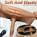 6.69in Strap on Vibrating Thrusting Swing Heating Automatic Dildo Panty