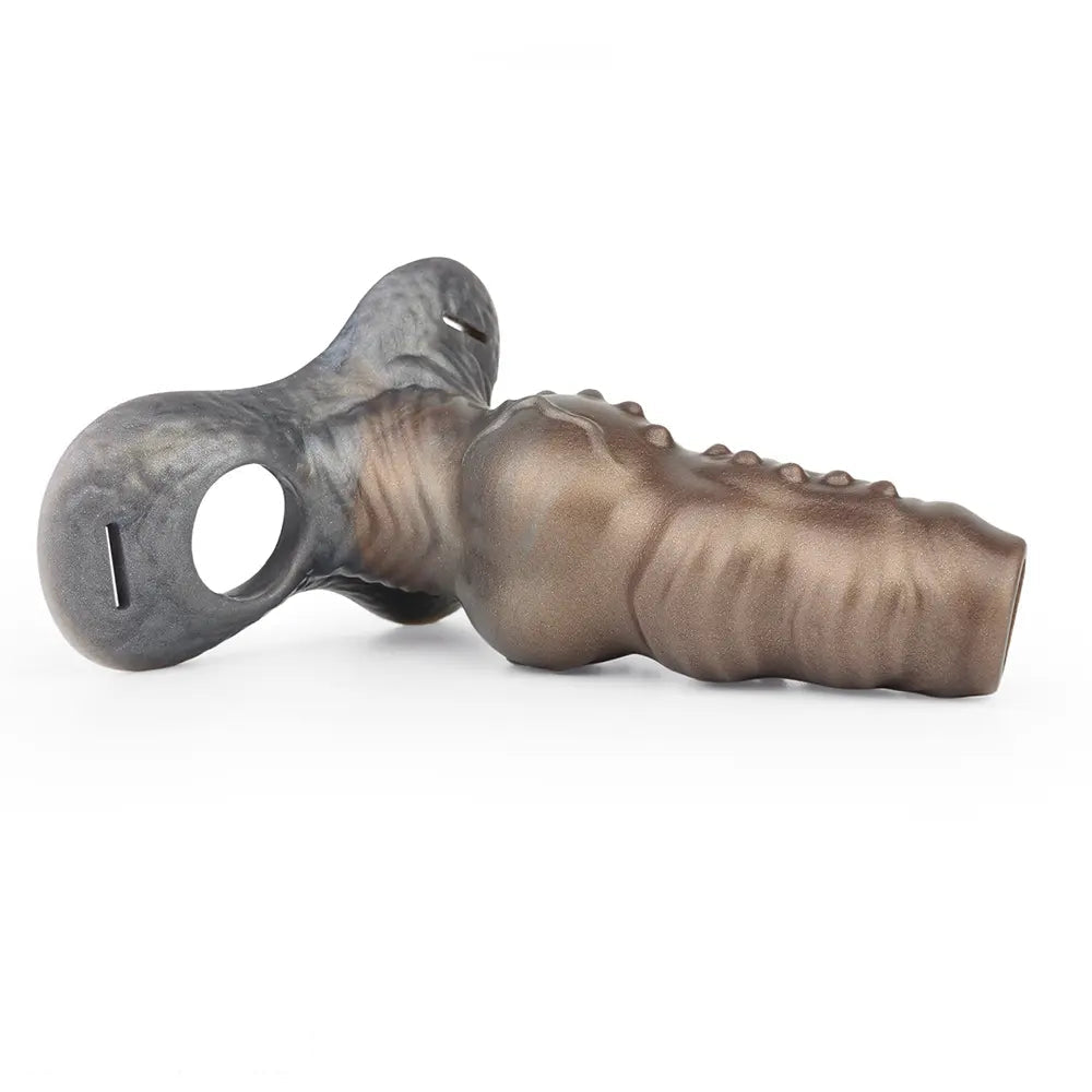 6.69in Tentacle Silicone Monster Hollow Strap on Dildo Sleeve For Adults