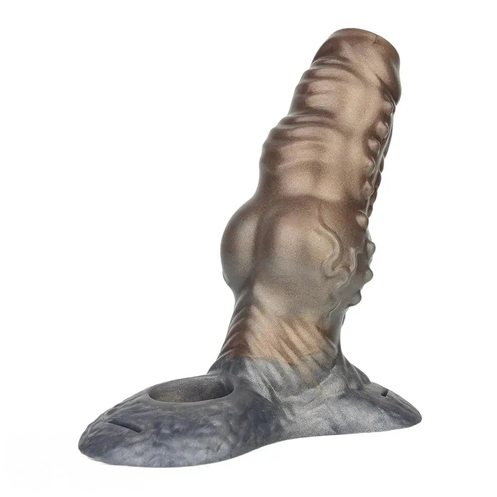 6.69in Tentacle Silicone Monster Hollow Strap on Dildo Sleeve For Adults