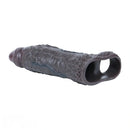6.69in Uncut Vivid Glans Lifelike Veins Penis Sleeve Dildo Adult Product