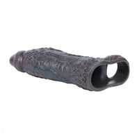 6.69in Uncut Vivid Glans Lifelike Veins Penis Sleeve Dildo Adult Product
