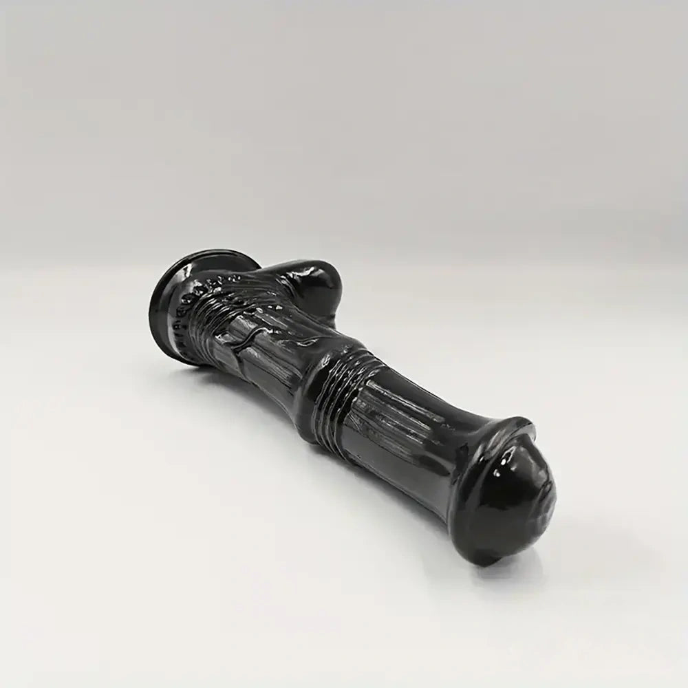 6.6in 7.8in 8.6in 9.8in Clear Black Horse Cock Dildo For G-Spot Vagina