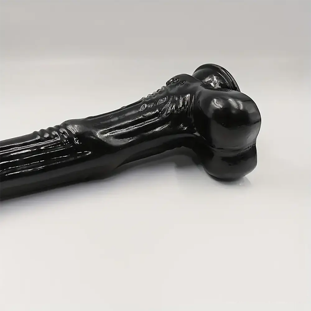 6.6in 7.8in 8.6in 9.8in Clear Black Horse Cock Dildo For G-Spot Vagina