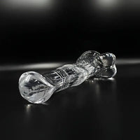 6.6in 7.8in 8.6in 9.8in Clear Black Horse Cock Dildo For G-Spot Vagina