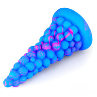 6.6in Grape Design Soft Dildo Butt Plug Anal Sex Toy For Men Women