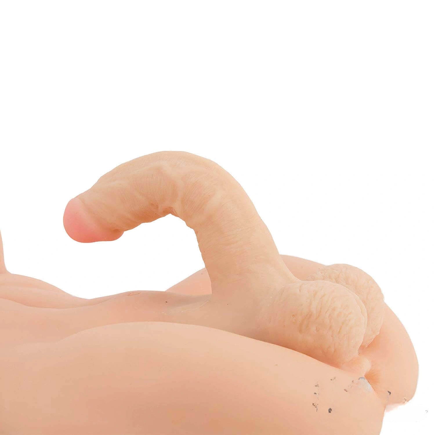 6.7" Soft Flexible Dildo 12lb Shemale Torso For Men Women