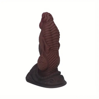6.77in Fantasy Monster Knots Silicone Soft Dildo Sex Toy For Adults