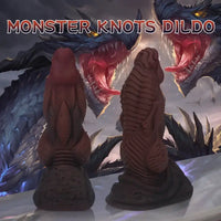 6.77in Fantasy Monster Knots Silicone Soft Dildo Sex Toy For Adults