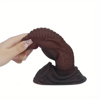 6.77in Fantasy Monster Knots Silicone Soft Dildo Sex Toy For Adults