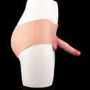 6.77in Hollow Penis Dildo Sleeve Silicone Soft Pants For Women Men Fuck