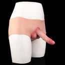 6.77in Hollow Penis Dildo Sleeve Silicone Soft Pants For Women Men Fuck