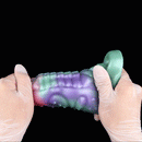 6.77in Scale Whisper Fantasy Hollow Dildo Sleeve For Male Cock Extension