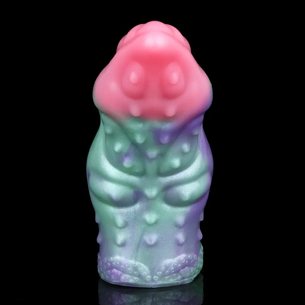 6.77in Scale Whisper Fantasy Hollow Dildo Sleeve For Male Cock Extension