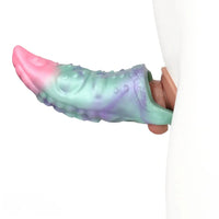 6.77in Scale Whisper Fantasy Hollow Dildo Sleeve For Male Cock Extension